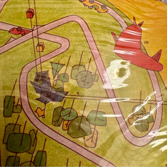 NWT. Disney 50th Anniversary Vault Series Magic Kingdom Folded paper Map. - Picture 12 of 13
